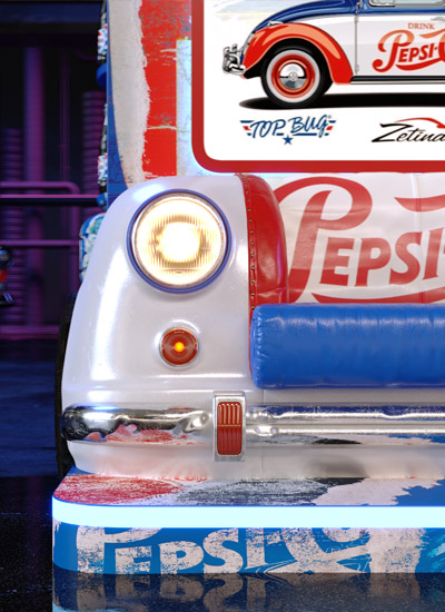 Shop in Shop PEPSI RETRO